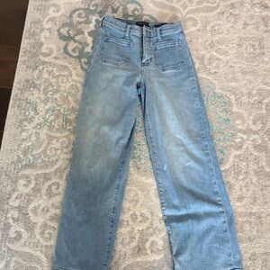 Banana Republic Light Blue Straight Leg Jeans with front pockets